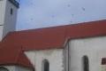 Rekonstrukce střešního pláště kostela v obci Olbramovice